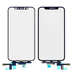 MR3_109712 Тачскрін сенсор для iphone x, iphone xs з оса-плівкою та мікросхемою black оригінал 