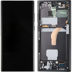MR3_115938 Дисплей samsung sm-s908 galaxy s22 ultra (2022), з сенсором, та рамкою phantom black сервісний оригінал 