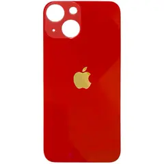 MR3_116559 Задня кришка (скло) iphone 13 mini red (big hole) 