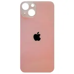 MR3_116570 Задня кришка (скло) iphone 13 pink (big hole) 