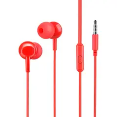 MR3_116617 Навушники hoco m14 inital sound mini-jack red (з мікрофоном) 