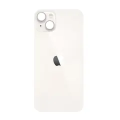 MR3_118180 Задня кришка (скло) iphone 14 starlight (big hole) 