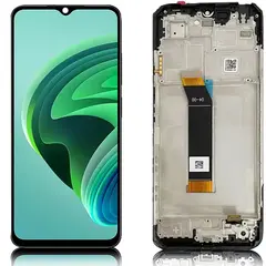 MR3_118424 Дисплей redmi 10 5g, redmi note 11e, з сенсором, та рамкою black сервісний оригінал 