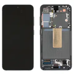 MR3_119912 Дисплей samsung sm-s911 galaxy s23 5g (2023), з сенсором, та рамкою green сервісний оригінал 
