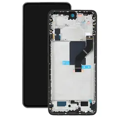 MR3_120874 Дисплей xiaomi 12 lite (2022), з сенсором, та рамкою black сервісний оригінал 