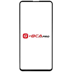 MR3_121907 Скло корпусу для g, oca pro redmi 9, poco m2 з oca-плівкою, black 