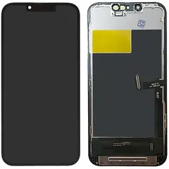 MR3_121918 Дисплей iphone 13 pro, з сенсором, та рамкою black (gx hard oled), (під заміну ic) 