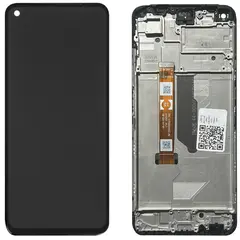 MR3_121932 Дисплей oppo a36, oppo a76, з сенсором, та рамкою black 