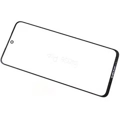 MR3_122660 Скло корпусу для g, oca pro redmi 12, redmi 12 5g, redmi 13t, redmi note 12r, poco m6 pro 5g з oca-плівкою, black 