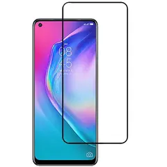 MR3_122737 Захисне скло для tecno spark 6, camon 16 se (0.3mm, 5d, чорний) PRC