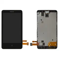 MR3_6536 Дисплей nokia x dual sim, з сенсором, та рамкою black 
