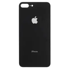 MR3_68191 Задня кришка (скло) iphone 8 plus space gray (big hole) 