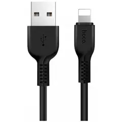 MR3_112110 Кабель usb hoco x20 flash lightning 2.4a 1 m чорний HOCO