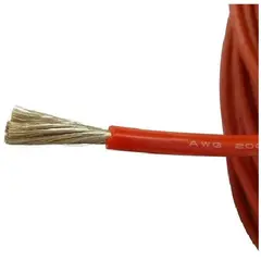 MR3_115148 Силіконовий багатожильний гнучкий дріт awg 12 червоний (1 m) AWG