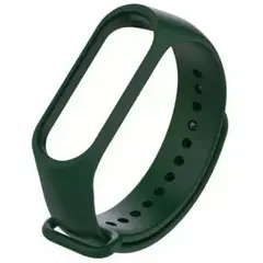 MR3_117333 Ремінець xiaomi mi band 5, mi band 6, mi band 7 dark зелений PRC