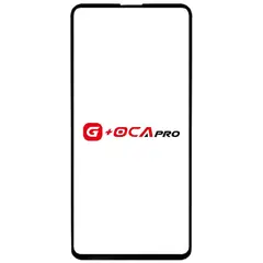 MR3_121907 Скло корпусу g+oca pro для redmi 9, poco m2 з oca-плівкою, чорний G+OCA PRO