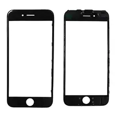 MR3_105030 Скло корпусу для iphone 6 plus з oca-плівкою та рамкою black оригінал 