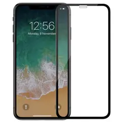 MR3_107257 Скло iphone xr (2018), 11 (0.3mm, 4d arc, чорний) люкс 