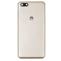 MR3_109606 Задня кришка huawei y5 (2018), y5 prime (2018) gold (зі склом камери) 
