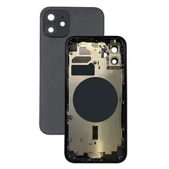 MR3_110001 Корпус iphone 12 black оригінал a+ eu 