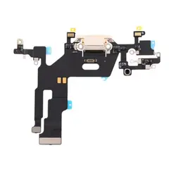 MR3_114068 Шлейф iphone 11 з роз'ємом зарядки, аудіо та мікрофоном білий оригінал (prc) 