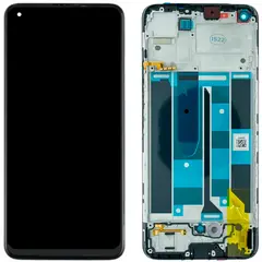 MR3_116184 Дисплей realme 8 pro, з сенсором, та рамкою black сервісний оригінал 
