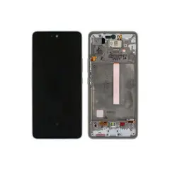 MR3_116722 Дисплей samsung sm-a536 galaxy a53 5g (2022), з сенсором, та рамкою awesome білий сервісний оригінал 