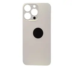 MR3_119989 Задня кришка (скло) iphone 13 pro gold (big hole), сервісний оригінал 