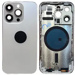 MR3_120952 Корпус iphone 14 pro silver оригінал а+ eu 