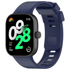 MR3_121243 Ремінець xiaomi mi band 8 pro, mi band 9 pro, redmi watch 4 dark blue 