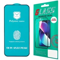 MR3_122444 Захисна плівка iphone 13 pro max, iphone 14 plus (3d, чорний) polycarbone 