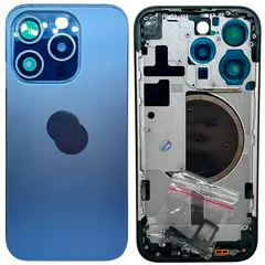 MR3_122963 Корпус iphone 15 pro blue titanium оригінал а+ 