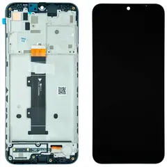 MR3_123931 Дисплей motorola xt2128 moto g20, з сенсором, і рамкою black сервісний оригінал 