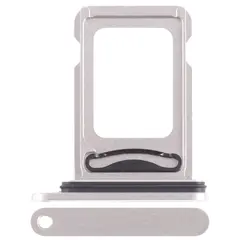 MR3_124247 Тримач sim-карти iphone 15 pro, 15 pro max білий (dual sim) 