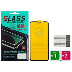 MR3_104134 Захисне скло для redmi note 8 pro (0.3 mm, 4d arc люкс) чорний PRC