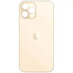 MR3_120020 Задня кришка (скло) iphone 12 pro max золотистий (big hole), сервісний оригінал APPLE