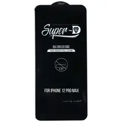 MR3_124250 Захисне скло для iphone 12 pro max mietubl super-d чорний, (без упак.) MIETUBL
