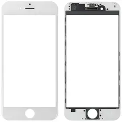 MR3_68891 Скло корпусу для iphone 6 з oca-плівкою та рамкою білий PRC