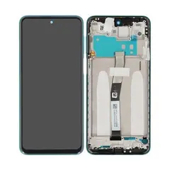 MR3_107687 Дисплей redmi note 9 pro, note 9s, з сенсором, та рамкою tropical green 