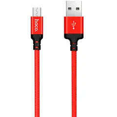 MR3_118287 Кабель usb hoco x14 times speed micro-usb 2a 1m red 