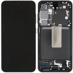 MR3_119091 Дисплей samsung sm-s911 galaxy s23 5g (2023), з сенсором, та рамкою phantom black сервісний оригінал 