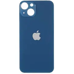 MR3_120043 Задня кришка (скло) iphone 13 mini blue (big hole), сервісний оригінал 