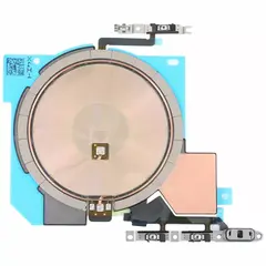 MR3_120523 Шлейф iphone 14 pro max кнопок включення та звуку в зборі з бездротовою зарядкою оригінал 