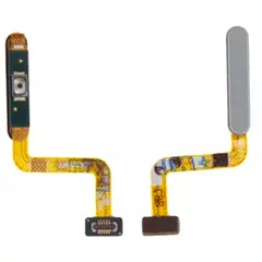 MR3_120976 Шлейф samsung m325f galaxy m32 кнопки включення зі сканером відбитку пальця білий 