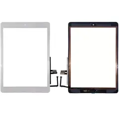 MR3_122654 Тачскрін сенсор для ipad (9.7), (2018) зі шлейфом та кнопкою меню (home) білий 