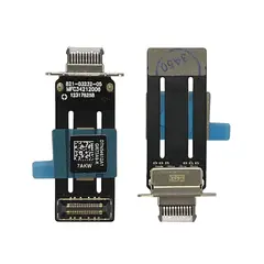MR3_122897 Шлейф ipad mini 6 конектора зарядки, з компонентами, білий 