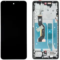 MR3_123175 Дисплей motorola xt2427 moto g85, з сенсором, та рамкою black сервісний оригінал 