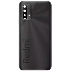MR3_123189 Задня кришка redmi 9t carbon gray оригінал (prc), (зі склом камери) 