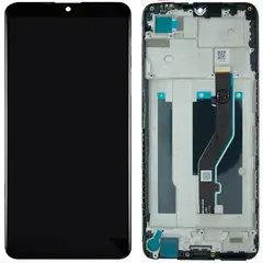MR3_123338 Дисплей zte blade v40 vita, з сенсором, та рамкою black original prc 
