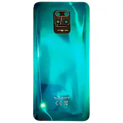 MR3_123458 Задня кришка redmi note 9s tropical green (64mp), (зі склом камери) оригінал (prc) 